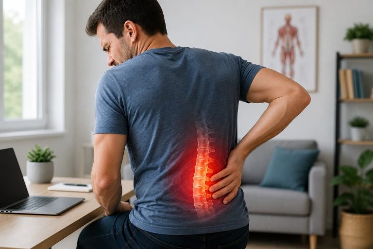 Lumbalgia: síntomas, causas y qué hacer